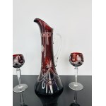 Czech Crystal Glass Vase - Hand-Cut Bohemian Crystal