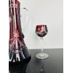 Czech Crystal Glass Vase - Hand-Cut Bohemian Crystal
