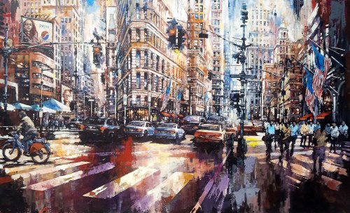 Piotr Zawadzki, Metropolis. Flatiron District New York, 2025