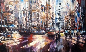 Piotr Zawadzki, Metropolis. Flatiron District New York, 2025