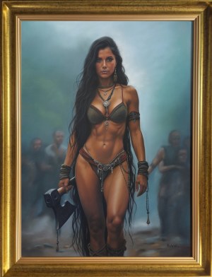 Catherine Rekiel, Warrior Woman II, 2025
