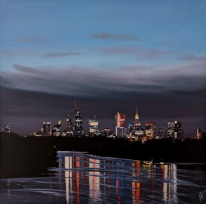 Joanna Abra, Sky over Warsaw (VIII), 2025