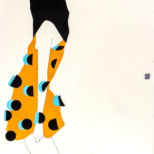 Catherine Panfil, Dotted dress, 2025