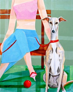 Sandra Chojnowska, Dog relaxation, 2025