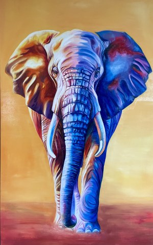 Monika Bartkowiak - Zawadzka, Elephant, 2024