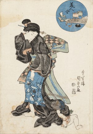Utagawa Kunisada (1786-1865), Mother and child, before 1846