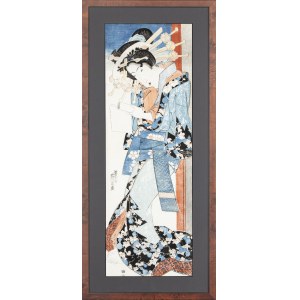 Eisen Keisai (1790-1848), Oiran [kurtyzana najwyższej rangi], ok. 1830-1845