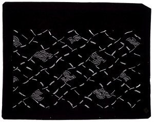 Ise Katagami - stencil (die) for dyeing (among other kimonos)