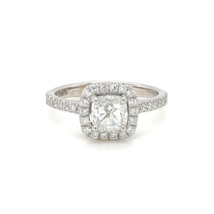 3.38 GR WHITE GOLD AND DIAMOND RING - BRILLIANT - GIA - SFR40301