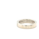 WHITE GOLD RING - 6.48 GR WITH NATURAL DIAMONDS - DH-R974