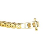 18K GOLD TENNIS BRACELET 4.55 GR