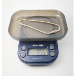 18K GOLD TENNIS BRACELET 4.55 GR