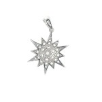 GOLD PENDANT WITH ZIRCON PENDANT - Z30505