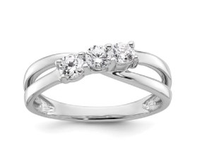 1.87 GR GOLD RING WITH NATURAL DIAMOND - 1047 NAT 18K