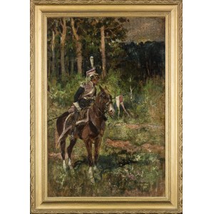 Stanisław Studencki (1900 - 1944), Ułan Księstwa Warszawskiego, 1927