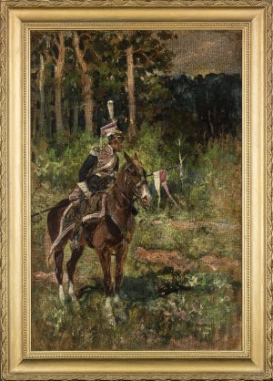 Stanislaw Studencki (1900 - 1944), Lancer of the Duchy of Warsaw, 1927