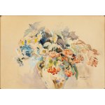 Antoni Chrzanowski (1905-1990), Martwa natura w wazonie, 1948