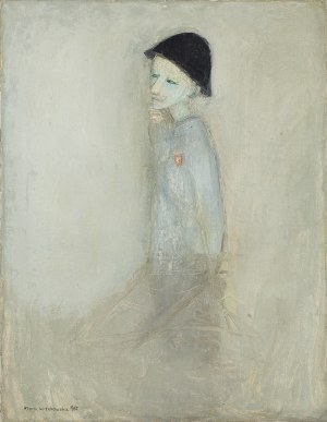Maria Więckowska (1926-2010), School Boy, 1965