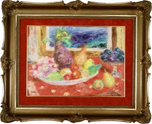 Mieszko Jablonski (1892-1965), Still life with fruit
