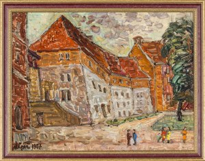 Romana Lipeż (1917-2003), Wawel Cathedral House, 1957