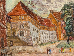 Romana Lipeż (1917-2003), Wawel Cathedral House, 1957