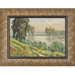Franciszek Wójcik (1903-1984), Nad rzeką, 1953