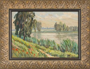 Franciszek Wójcik (1903-1984), By the River, 1953