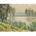 Franciszek Wójcik (1903-1984), Nad rzeką, 1953