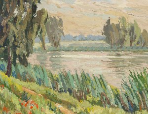 Franciszek Wójcik (1903-1984), By the River, 1953