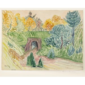 Emil Krcha (1894-1972), Pejzaż z Pomorza