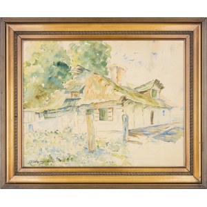 Romuald Wypychowski (1901-1981), Country cottage, 1920
