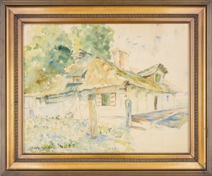 Romuald Wypychowski (1901-1981), Country cottage, 1920
