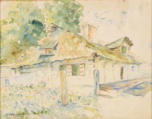 Romuald Wypychowski (1901-1981), Country cottage, 1920