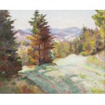 Kazimierz Borowski (1877-1966), Forest glade, 1929