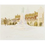 Władysław Bielecki (1896-1943), Monument to Adam Mickiewicz in Kraków, 1924