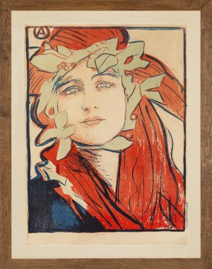 Teodor Axentowicz (1859 - 1938), Poster of the Second Exhibition of the Society of Polish Artists 