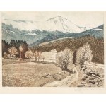 Iwan Friedrich (1889-1967), Karkonosze jesienią, lata 30. XX w.