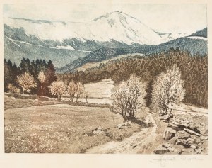 Ivan Friedrich (1889-1967), Karkonosze in autumn, 1930s.