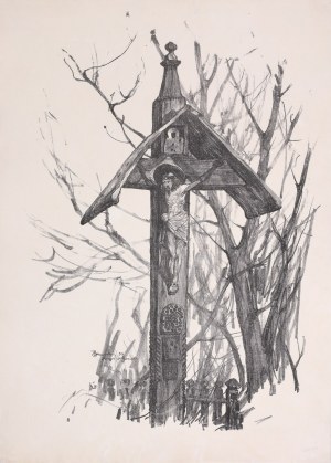 Jan Gumowski (1883-1946), Cross in Gozno, 1917