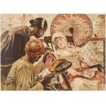 Julian Fałat (1853-1929), Na statku,1886