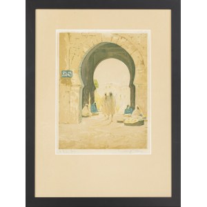 Aleksander Laszenko (1883-1944), Brama w Sidi Bel Abbas, 1933