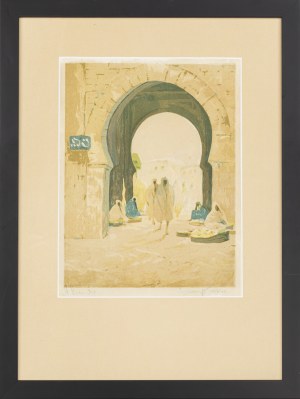 Alexander Lashenko (1883-1944), Gate in Sidi Bel Abbas, 1933
