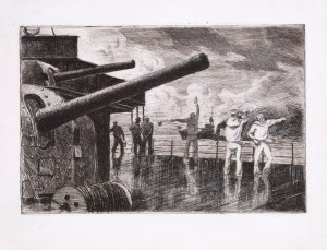 Wladyslaw Zakrzewski (1903-1944), On the Ship, 1930s.