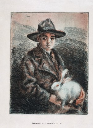 Wladyslaw Zakrzewski (1903-1944), Johnny with a rabbit