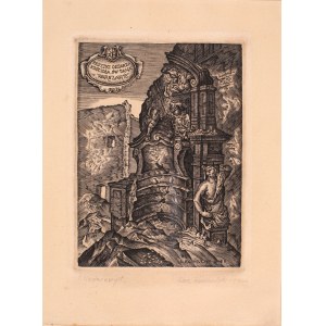 Leon Kosmulski (1904-1952), Resztki ołtarza kościoła św. Jana w Warszawie, 1946