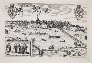 Włodzimierz Kotkowski (1942-2011), Panorama of Warsaw, 1973