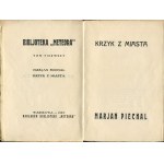 PIECHAL Marian - A Scream from the City [1929] [DEBUT] [cover by Kazimierz Sowinski].