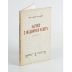 HERBERT Zbigniew - Report from the Besieged City and Other Poems [first edition Paris 1983].