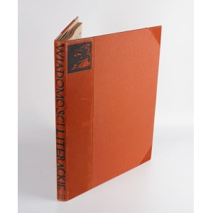 Notizie letterarie [annuali 1928-1929] [Czapski, Stern, Adler, Berlewi, Tuwim].