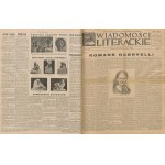 Notizie letterarie [annuali 1928-1929] [Czapski, Stern, Adler, Berlewi, Tuwim].